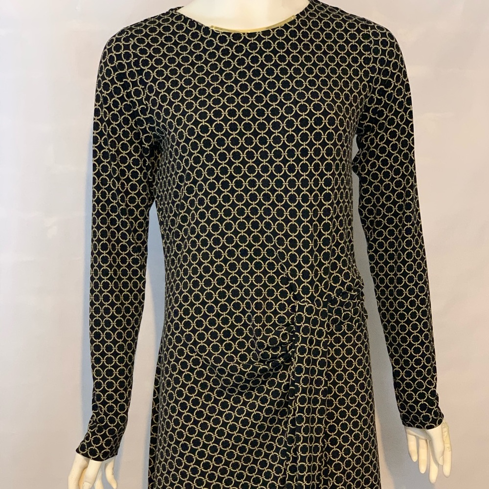 Michael Michael Kors Chain Print Faux wrap Dress